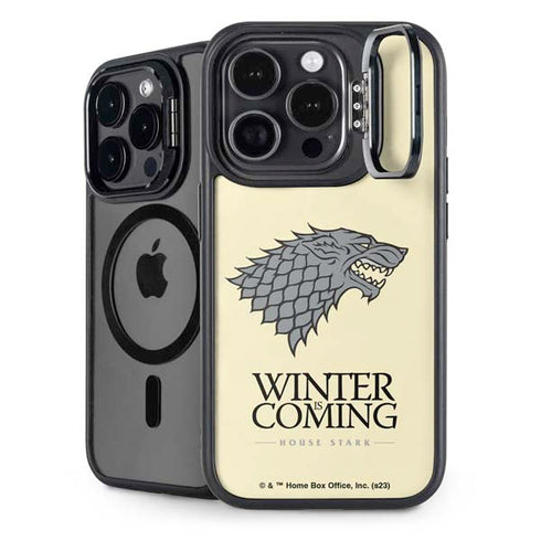Game of Thrones: House Stark Sigil iPhone 14 Pro Kickstand Case